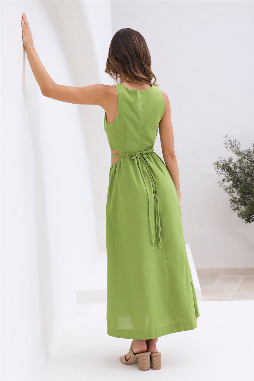 Lifetime Maxi Dress Green