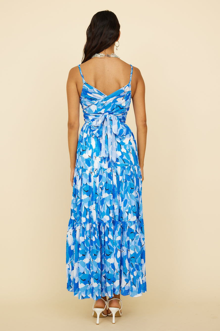 Blissful Memories Maxi Dress Blue