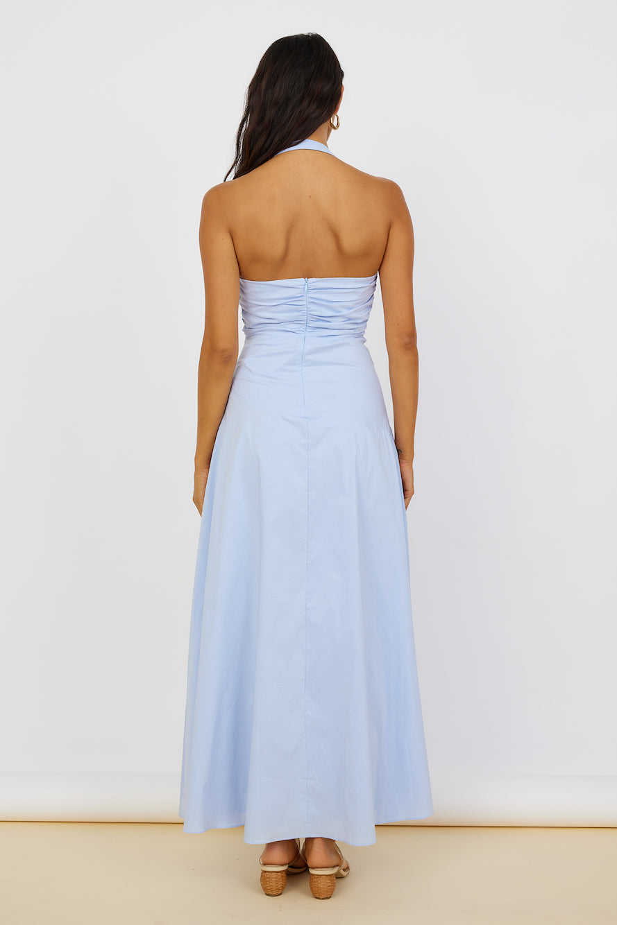 Astrological Nights Maxi Dress Blue