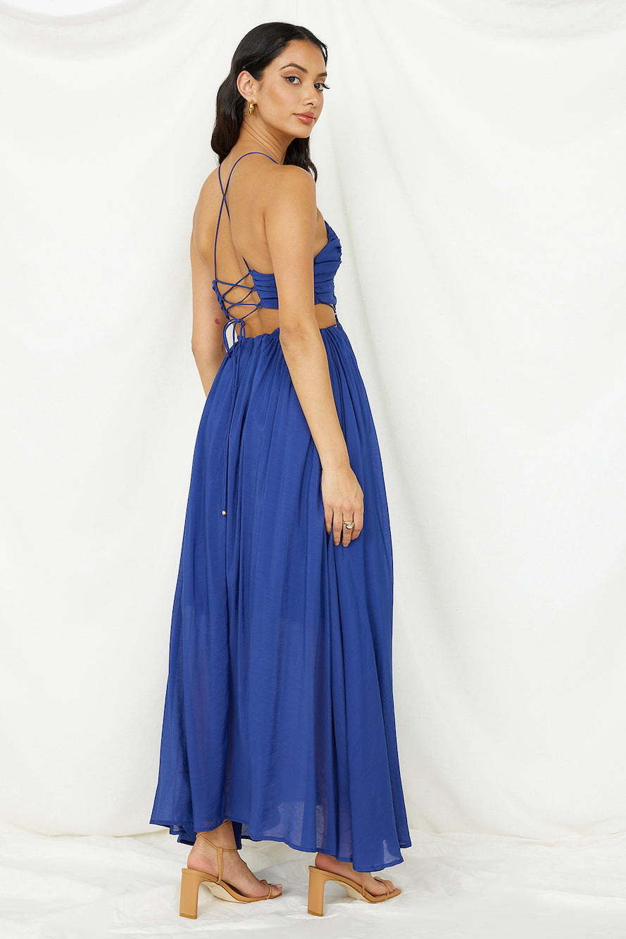 Sahara Journey Maxi Dress Navy