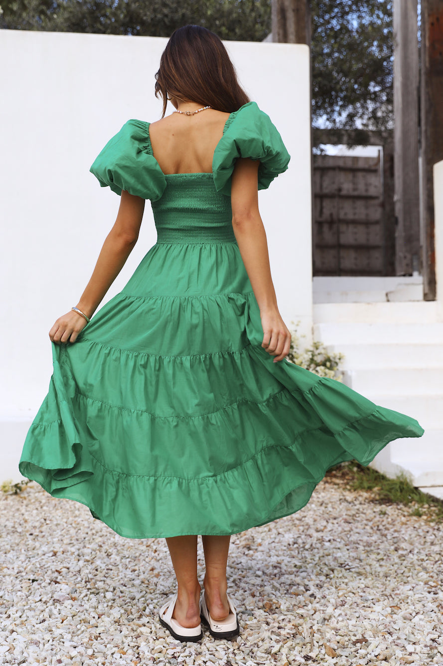 Adela Maxi Dress Green