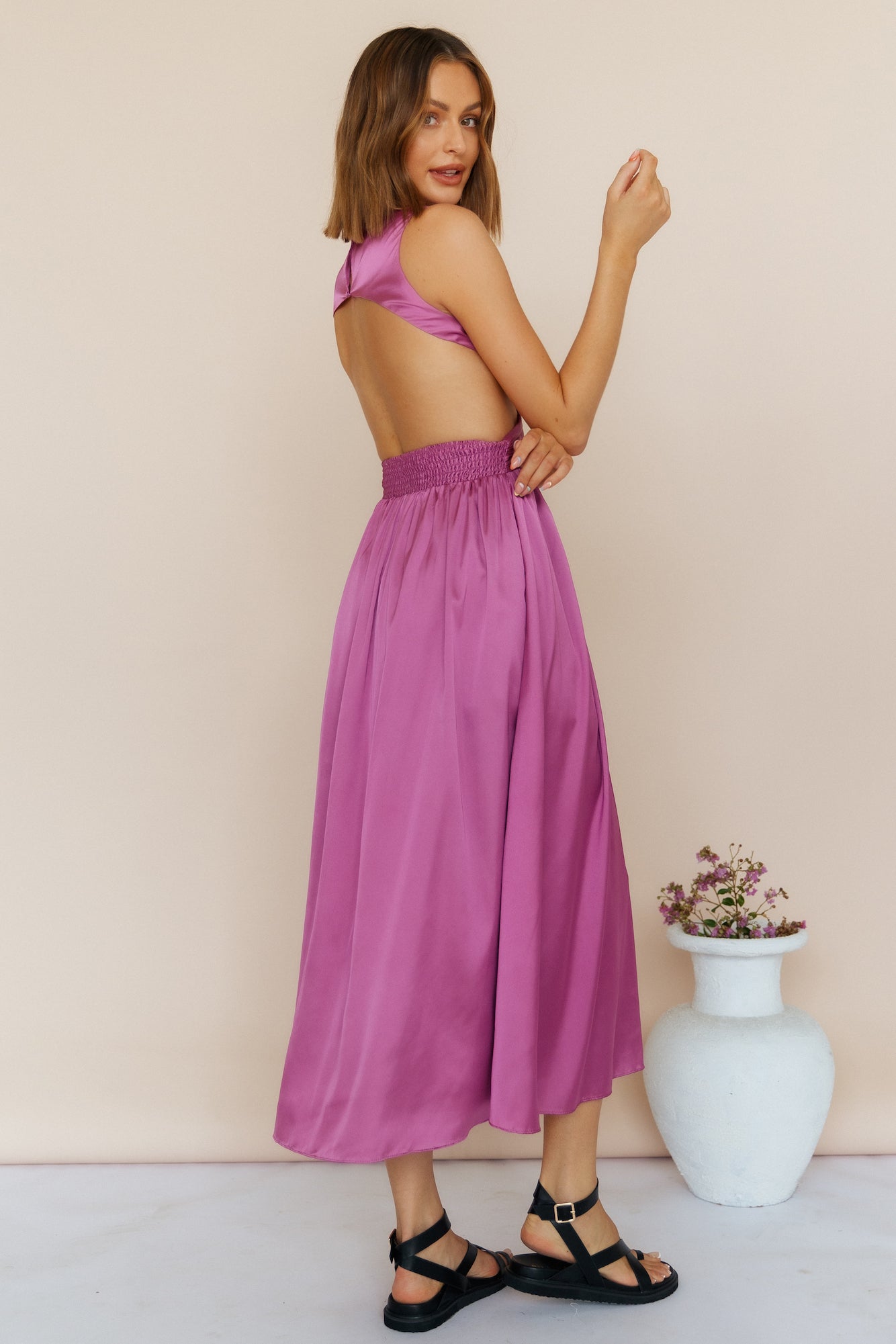 Special Thanks Maxi Dress Purple