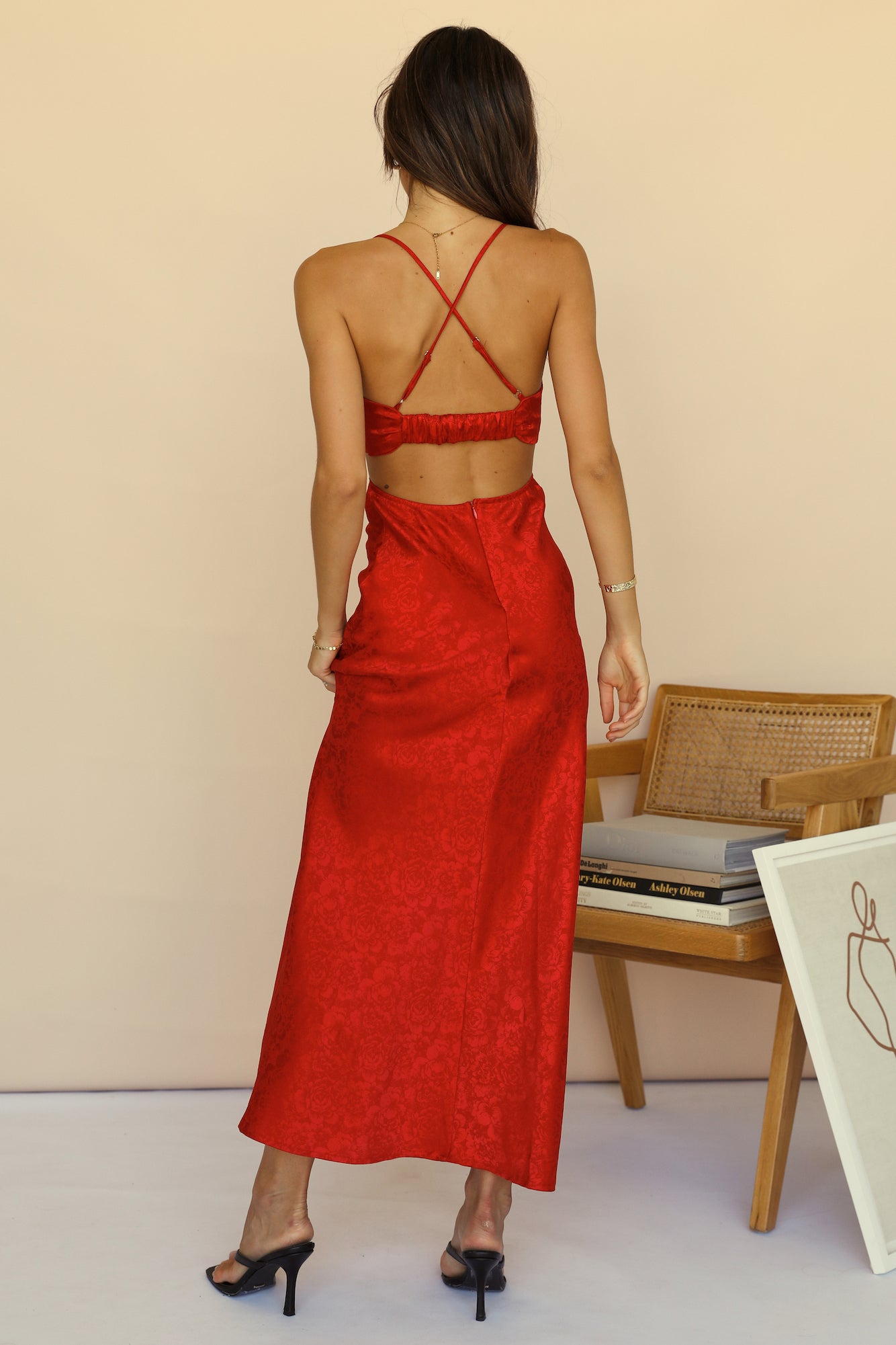 All In Maxi Dress Red