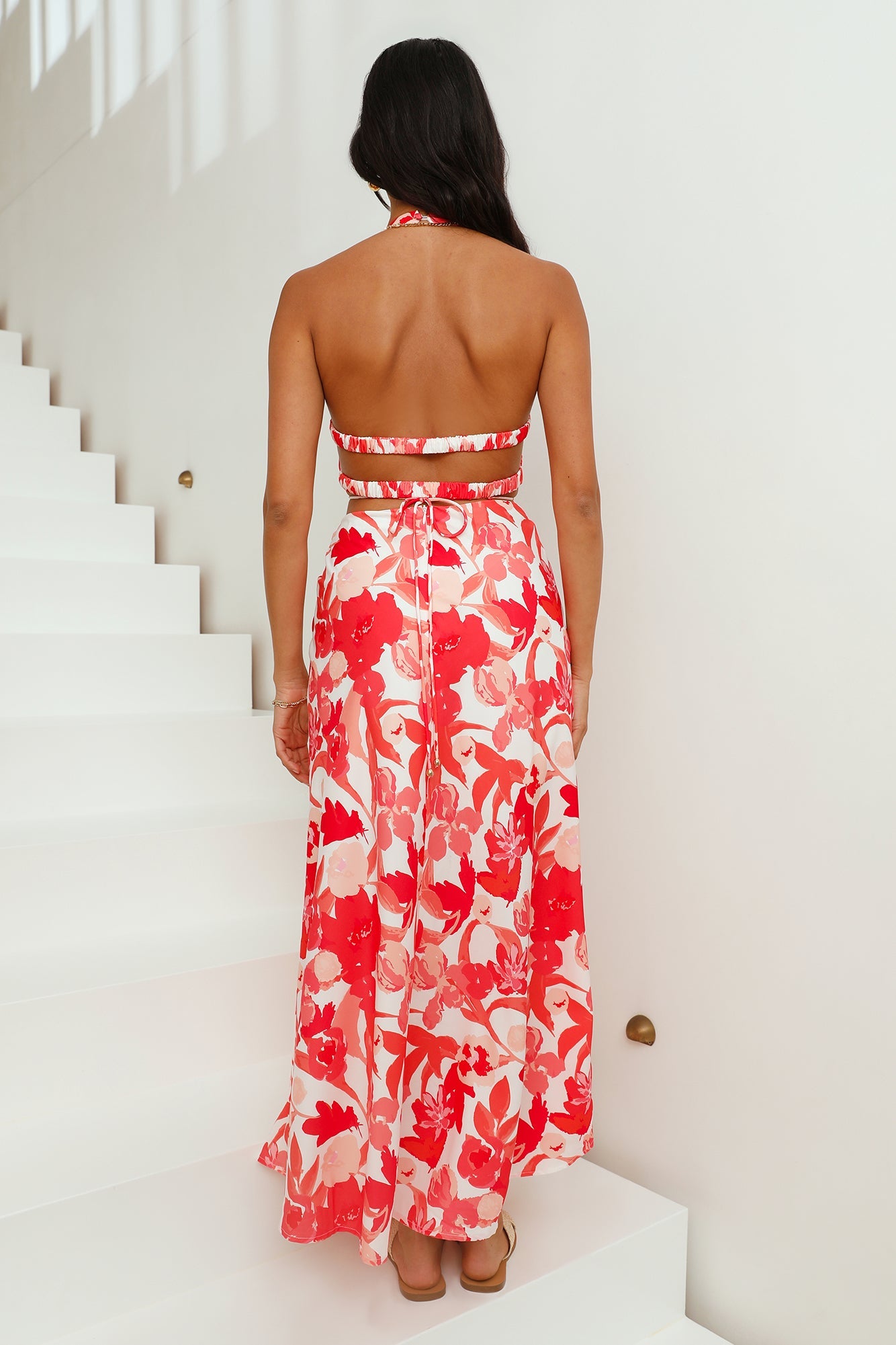 Joyful Quest Maxi Dress Red