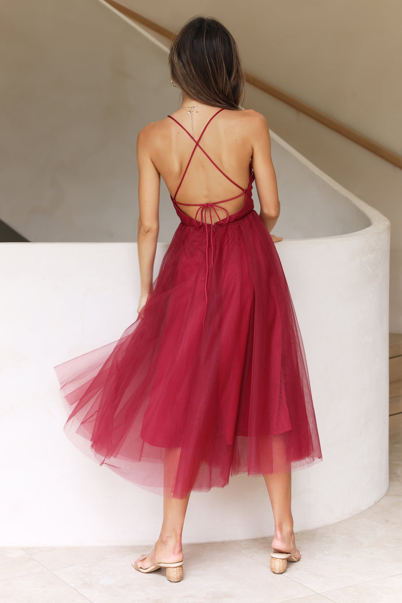 You Gotta Know Maxi Dress Wine