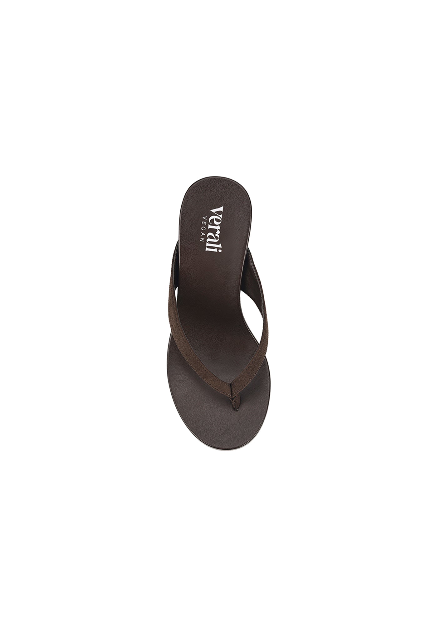 VERALi Polly Thong Wedges Brown