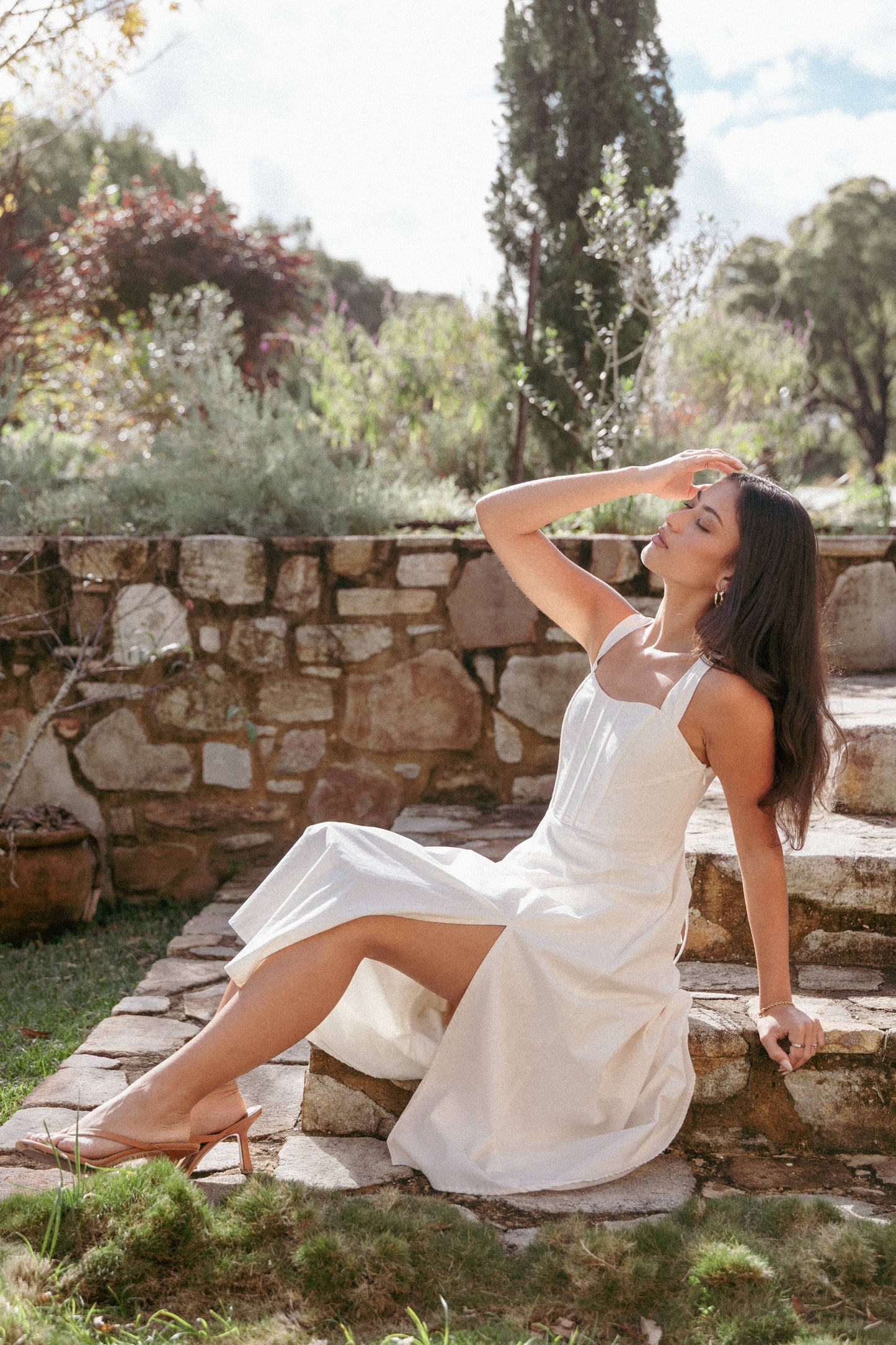 Cosima Midi Dress - Cream