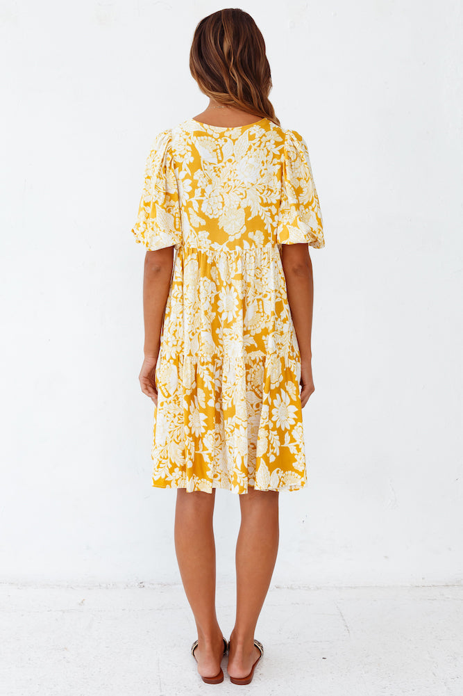 Sunstone Dress Yellow