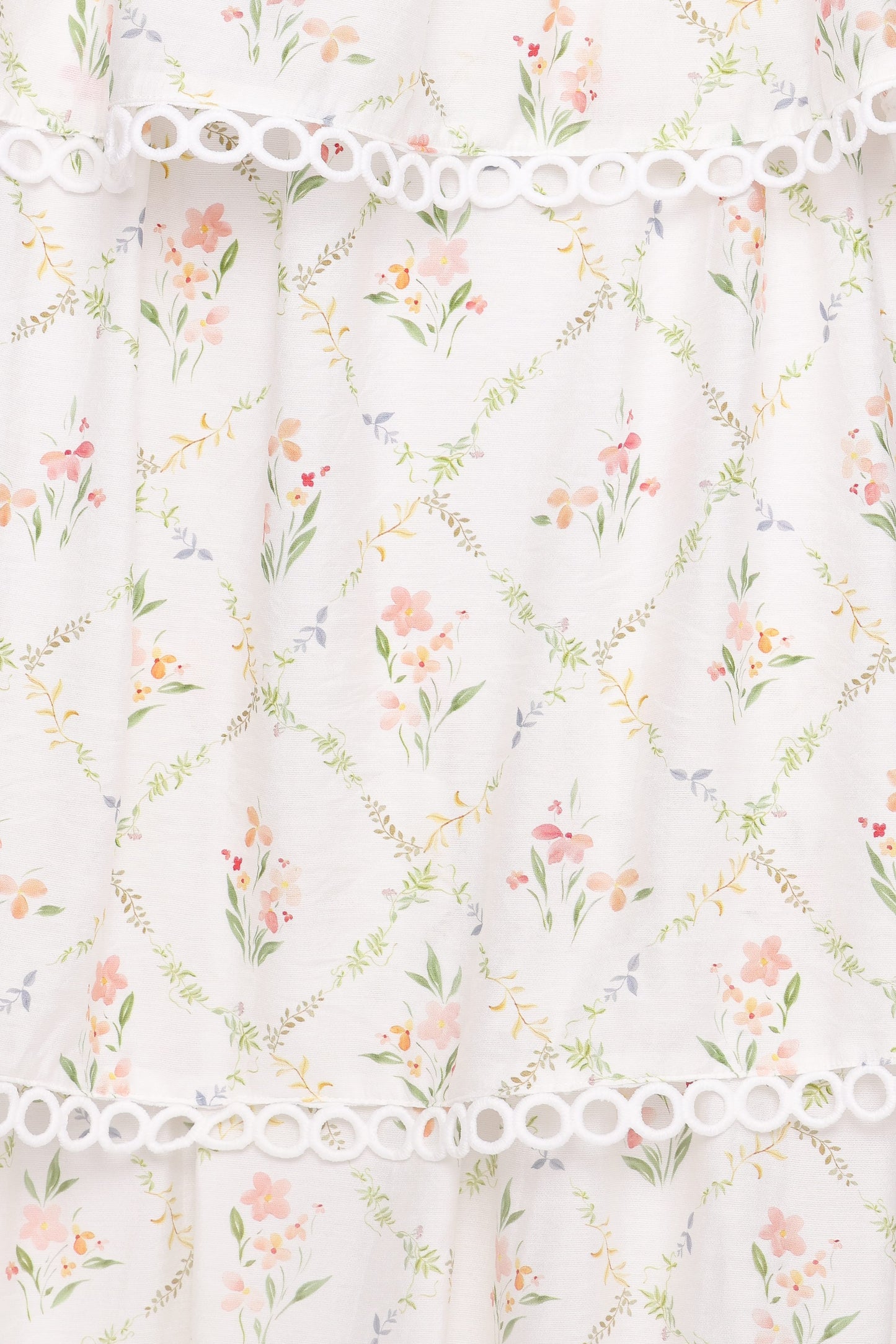 Chapel Maxi Dress - White Vintage Floral