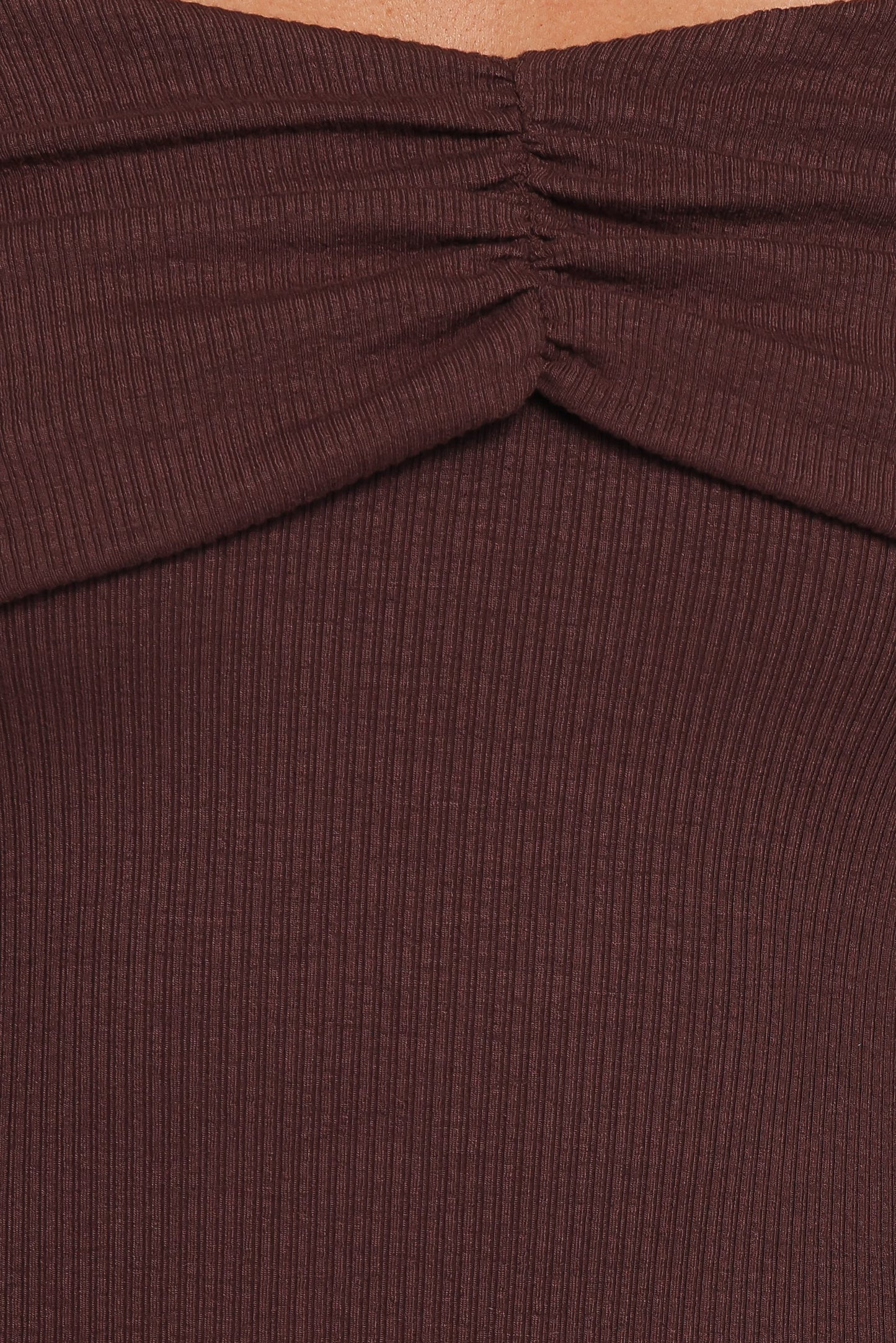 Danica Mini Dress - Chocolate Brown