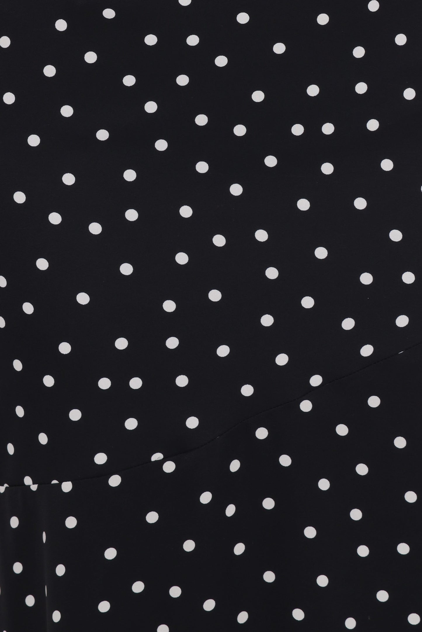 Lexia Midi Dress - Black Polka Dot
