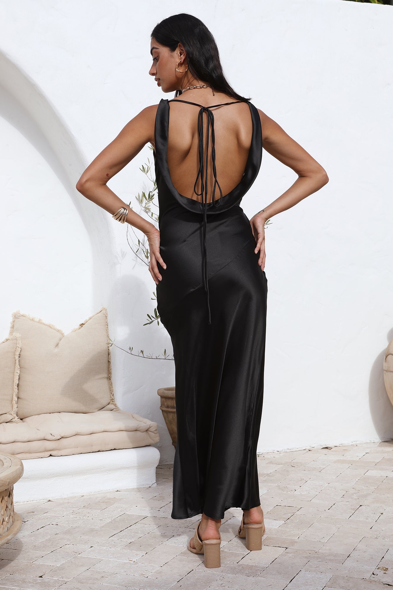Just With You Maxi Dress Black