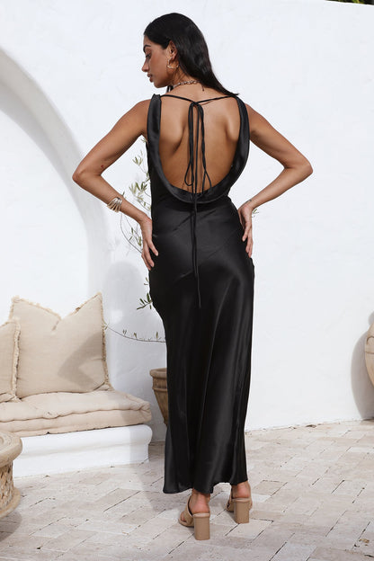 Just With You Maxi Dress Black