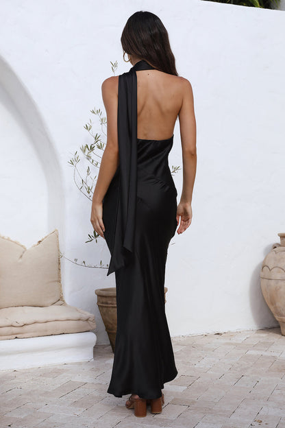 Make It Happen Maxi Dress Black