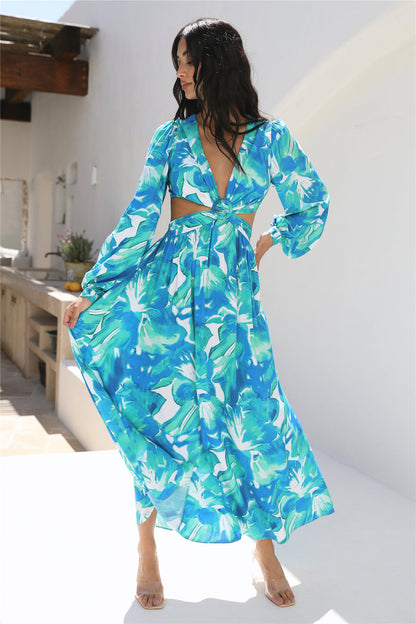 Big Dreamer Maxi Dress Blue