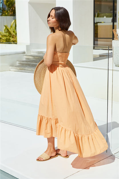 Love In The Summer Maxi Dress Orange