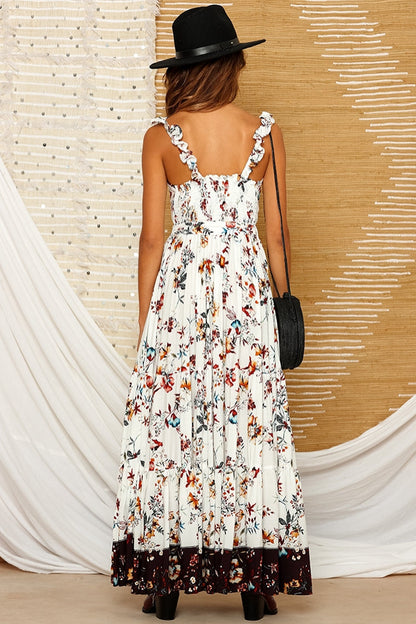 Jacaranda Maxi Dress White