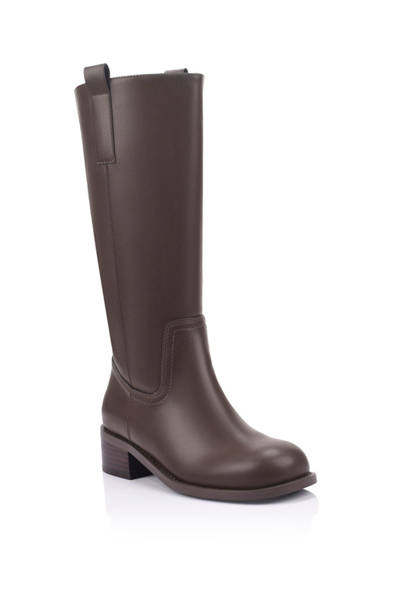 VERALi Rogue Knee High Boots Chocolate Brown