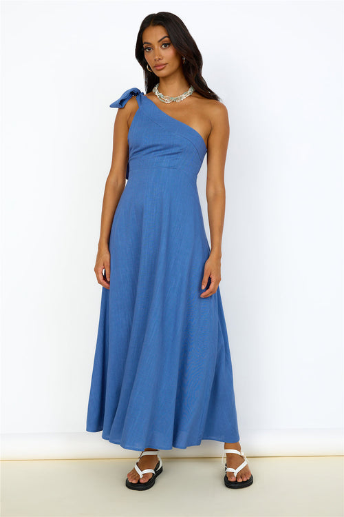 Fantasy Of Mine Maxi Dress Blue