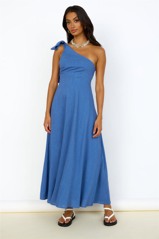 Fantasy Of Mine Maxi Dress Blue