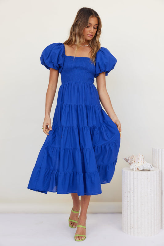 Adela Maxi Dress Blue