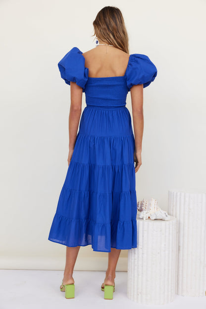 Adela Maxi Dress Blue