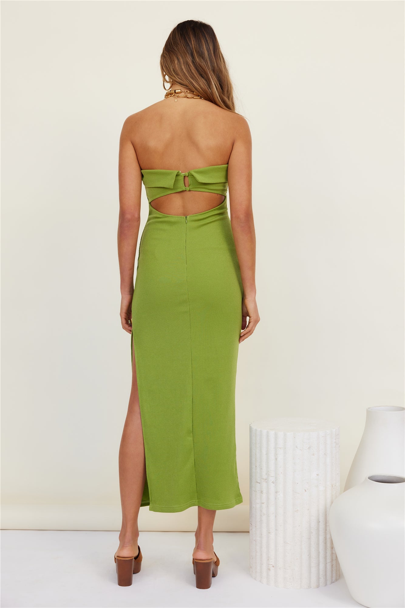 Only One Maxi Dress Green