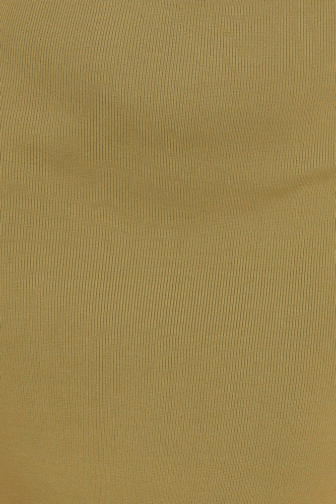 SNDYS Maia Midi Dress Khaki