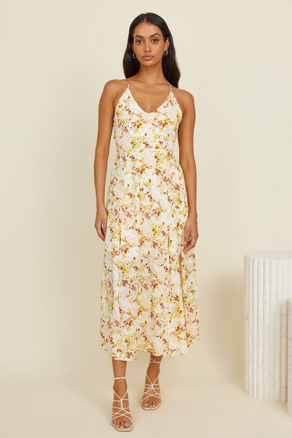 Adore You Maxi Dress Yellow