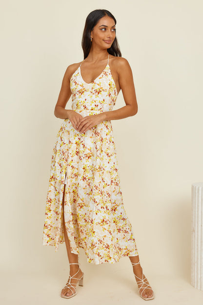 Adore You Maxi Dress Yellow