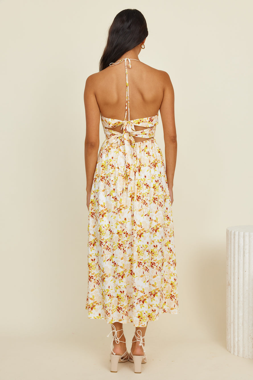 Adore You Maxi Dress Yellow