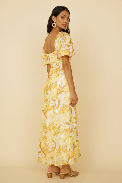Spontaneous Maxi Dress Yellow