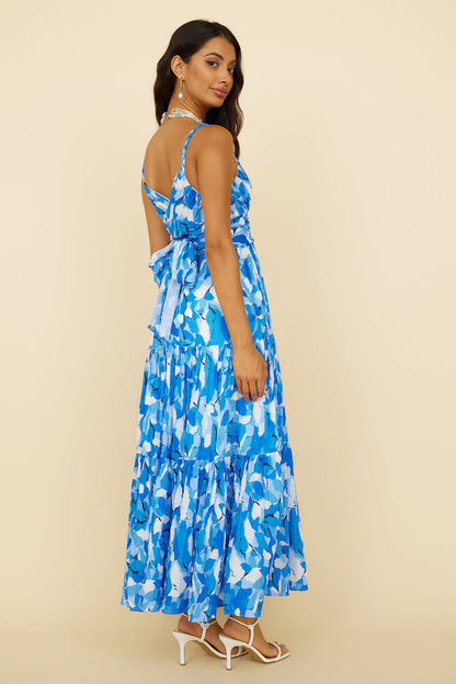 Blissful Memories Maxi Dress Blue