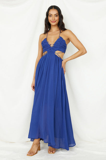 Sahara Journey Maxi Dress Navy