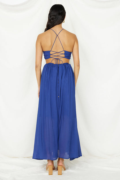 Sahara Journey Maxi Dress Navy