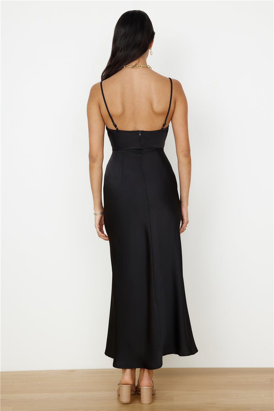 Carmela Maxi Dress Black