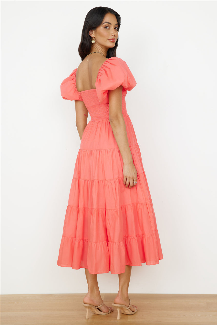 Adela Maxi Dress Orange