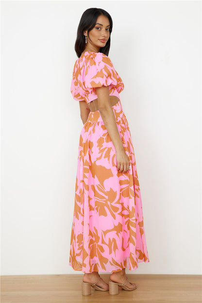 Sweet Darling Maxi Dress Pink