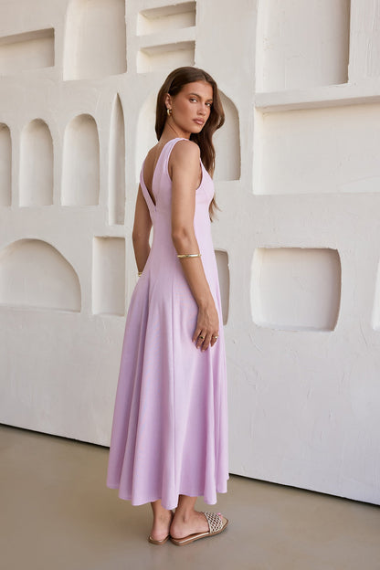 Open Meadows Maxi Dress Lilac