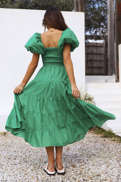 Adela Maxi Dress Green