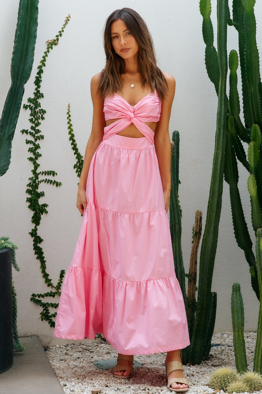 Best Belief Maxi Dress Pink