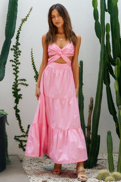 Best Belief Maxi Dress Pink