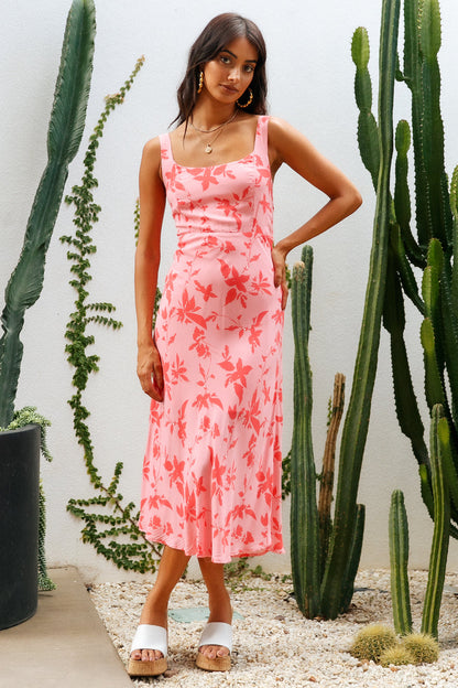 Colours Of Love Maxi Dress Pink