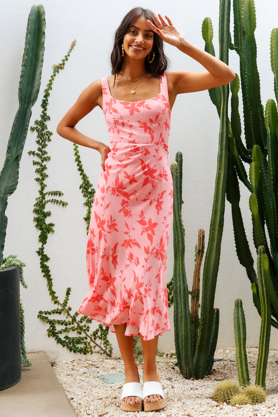 Colours Of Love Maxi Dress Pink