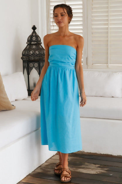 Lorelai Maxi Dress Blue