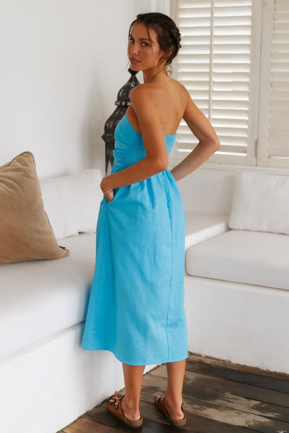 Lorelai Maxi Dress Blue