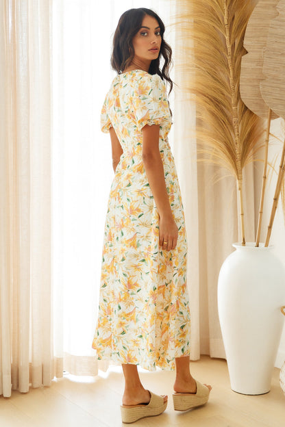 Calling My Name Maxi Dress Floral