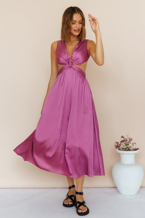 Special Thanks Maxi Dress Purple