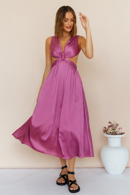 Special Thanks Maxi Dress Purple
