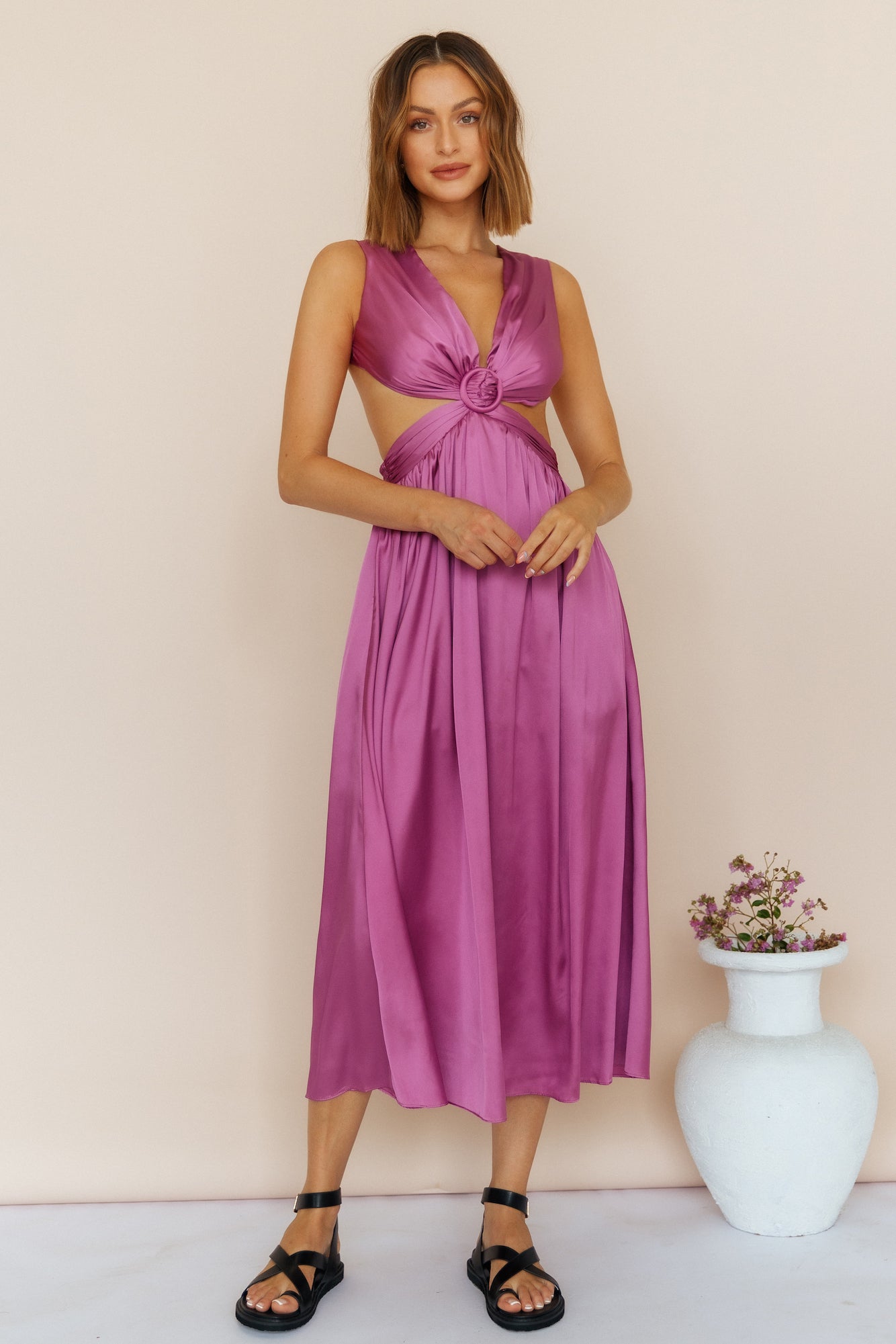 Special Thanks Maxi Dress Purple